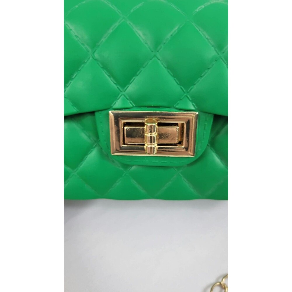 Chain Cassette Crossbody Green